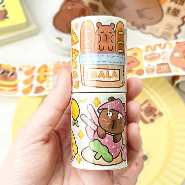 Washi Tape “Capybara”. 5cmx2m