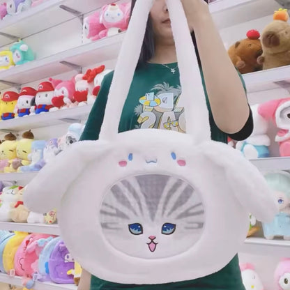 Bolso Felpudo “Gatito Sanrio”. 30Cms