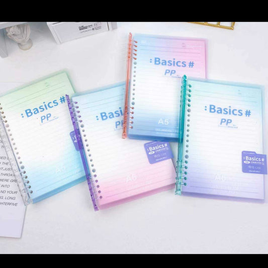 Cuaderno Binder. 52 Hojas, Tamaño B5.