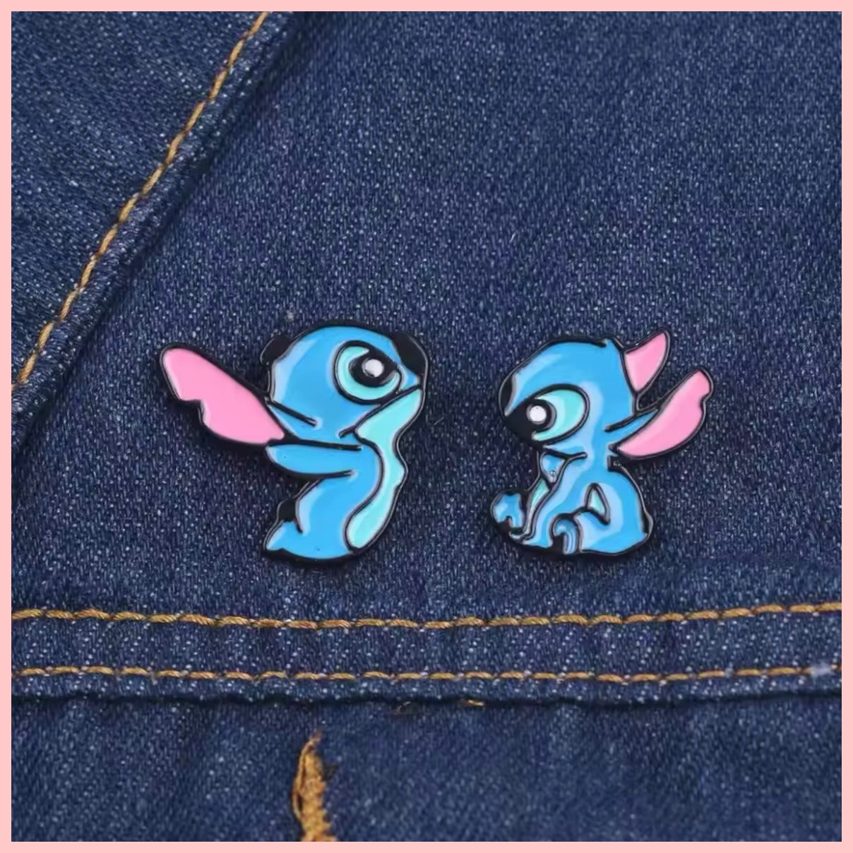 Set 2 Pins “Stitch” – Frikiados