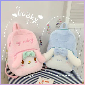 Mochila Felpuda “Sanrio”. 40x37x13Cms