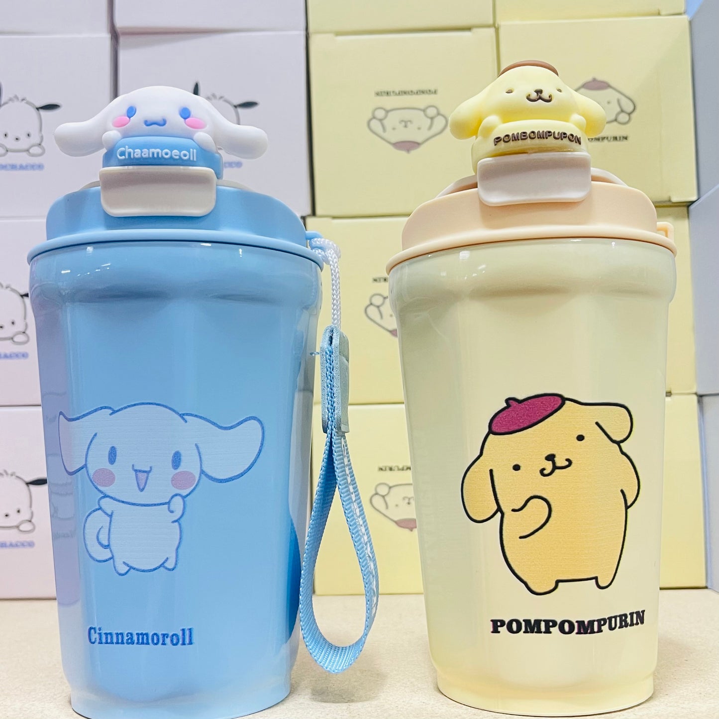 Vaso Térmico + Correa “Sanrio”. 500ml