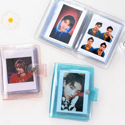 Álbum porta Photocards “Glitter”. 40 Espacios 12x9Cms.