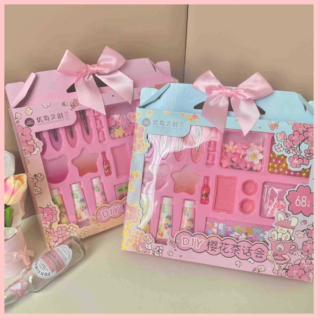 Set 68 productos “DIY”. Para armar hermosos llaveros y pinches.