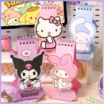 Calendario de Escritorio con Fecha 2024 “Sanrio”.