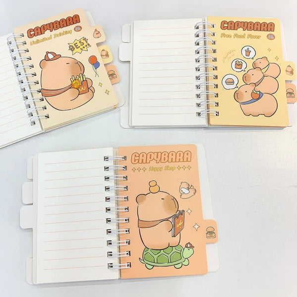 Mini Libreta “Capybara”. 11x7cms (80U)