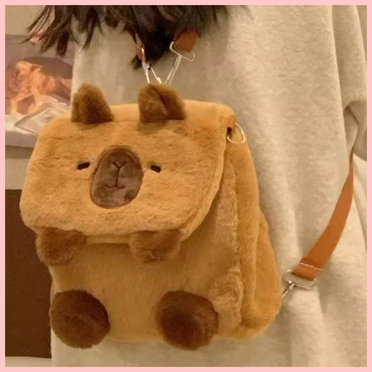 Mochila Cartera “Capybara”. 25x20x10cms