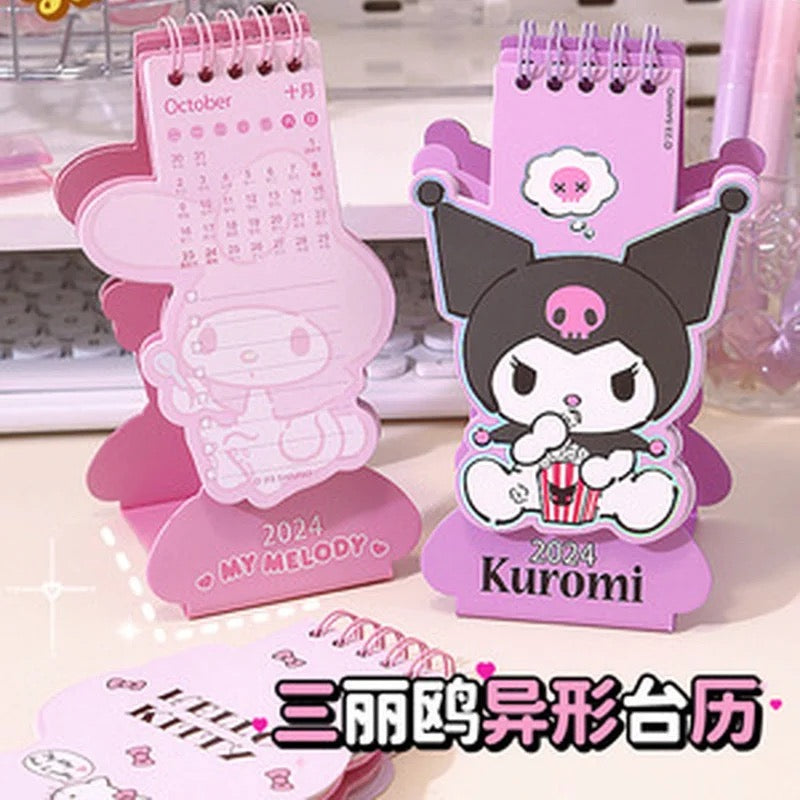 Calendario de Escritorio con Fecha 2024 “Sanrio”.