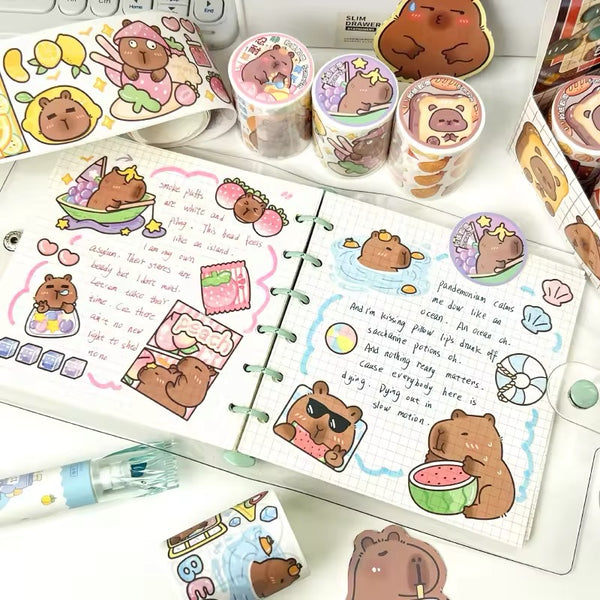 Washi Tape “Capybara”. 5cmx2m