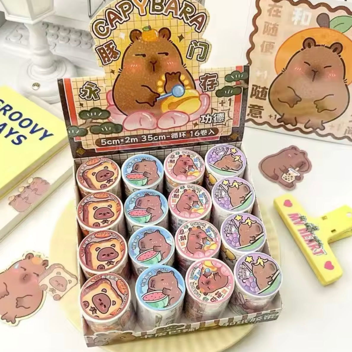 Washi Tape “Capybara”.