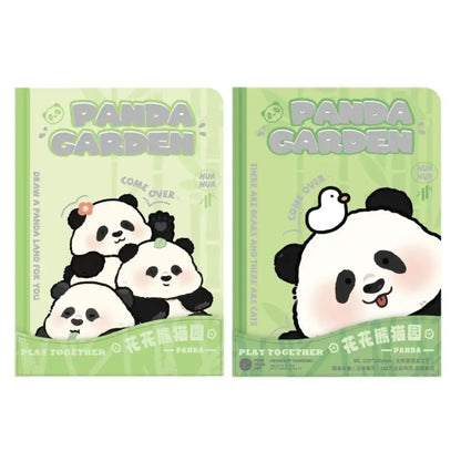 Mini Libreta “Panda Garden”. 80 Hojas 11x8Cms