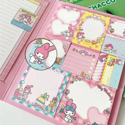 Libreta de Post It y Notas “Sanrio”. 19x14Cms