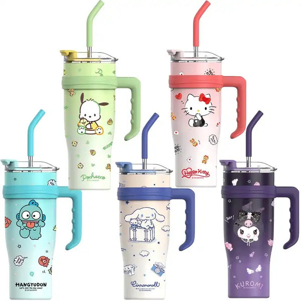 Termo + Bombilla “Sanrio”. 1200ml