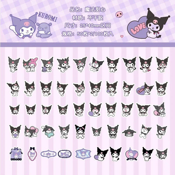 Set 100 Stickers “Sanrio” de