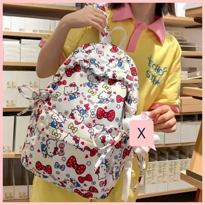 Mochila “Hello Kitty Sanrio”. 42x28x14cms