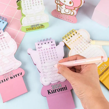 Calendario de Escritorio con Fecha 2024 “Sanrio”.