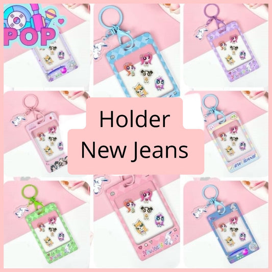 Holder Porta Photocards o Porta Credencial “New jeans”.