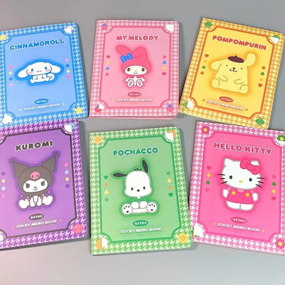 Libreta de Post It y Notas “Sanrio”. 19x14Cms