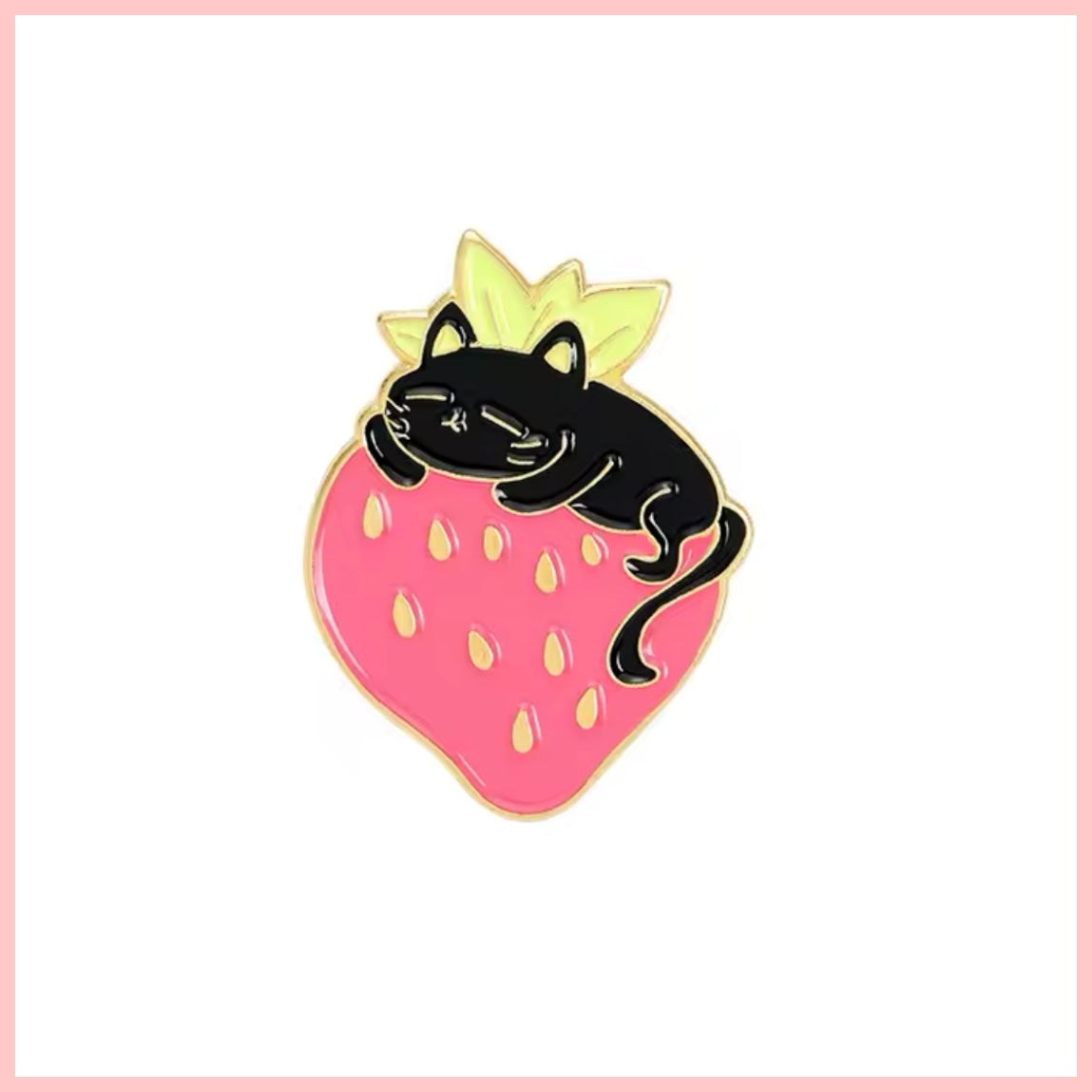 Pin “Gato Frutilla”