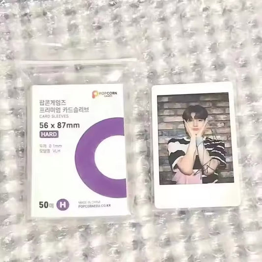 Set 50 Sleeves Transparentes para Photocards.