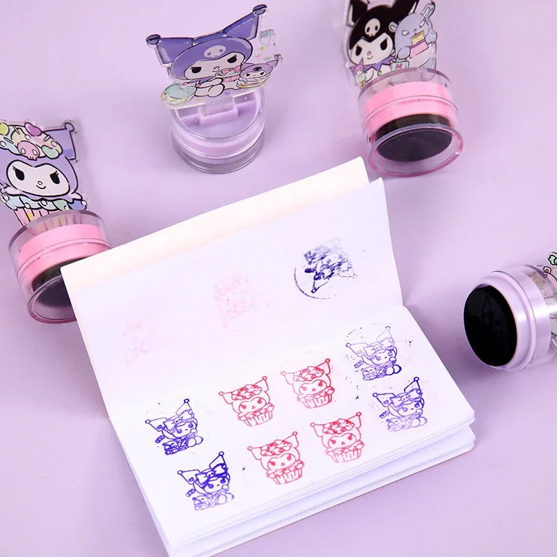 Set 2 Timbres “Kuromi”