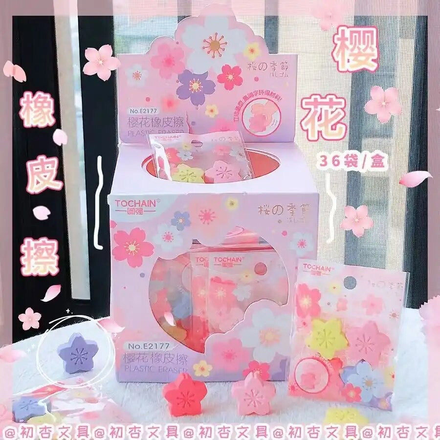 Set 4 Mini Gomas “Sakura”