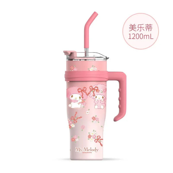 Termo + Bombilla “Sanrio”. 1200ml