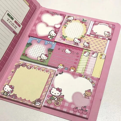 Libreta de Post It y Notas “Sanrio”. 19x14Cms