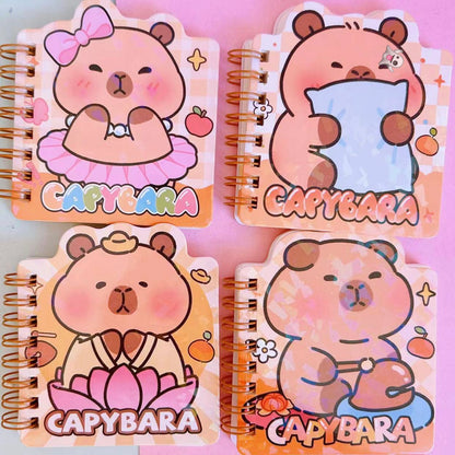 Mini Libreta “Capybara”. 60 Páginas 9x9cms