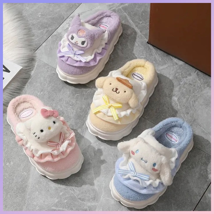 Pantuflas Antideslizantes “Sanrio”.