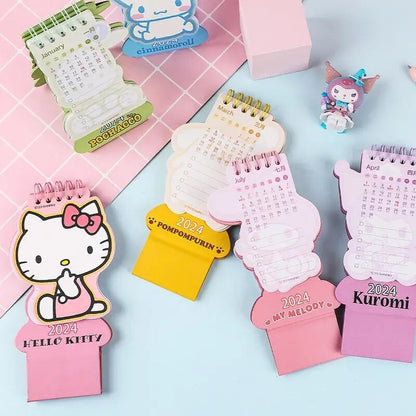 Calendario de Escritorio con Fecha 2024 “Sanrio”.