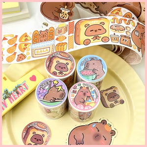 Washi Tape “Capybara”. 5cmx2m