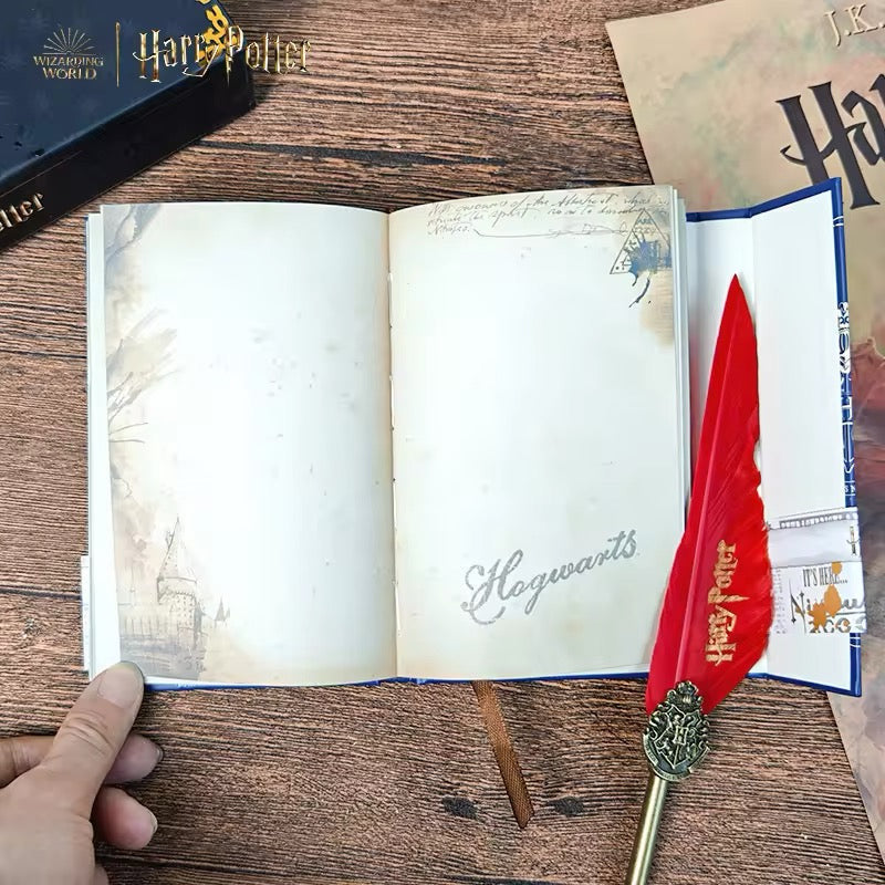 Libreta y Planner tapa dura “Gryffindor Harry Potter”, 96 Hojas con Diseños, 17x12cms