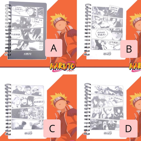 Cuaderno “Naruto”. 21x15Cms