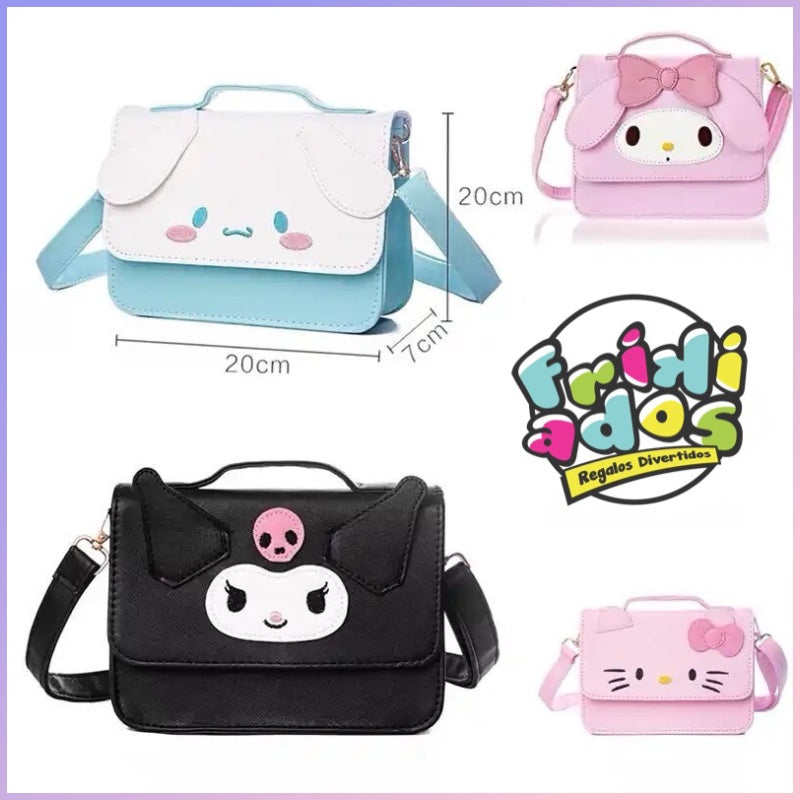 Cartera “Sanrio”. Material Cuerina