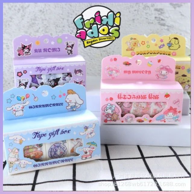 Set 4 Washi Tape “Sanrio”