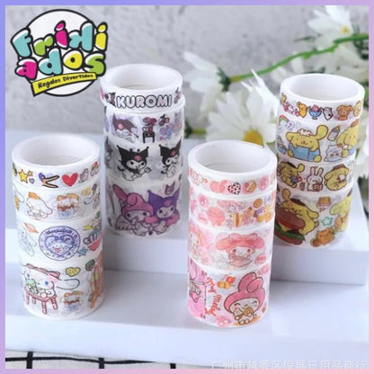 Set 4 Washi Tape “Sanrio”