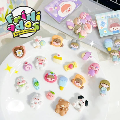 Set 7 Stickers 3D