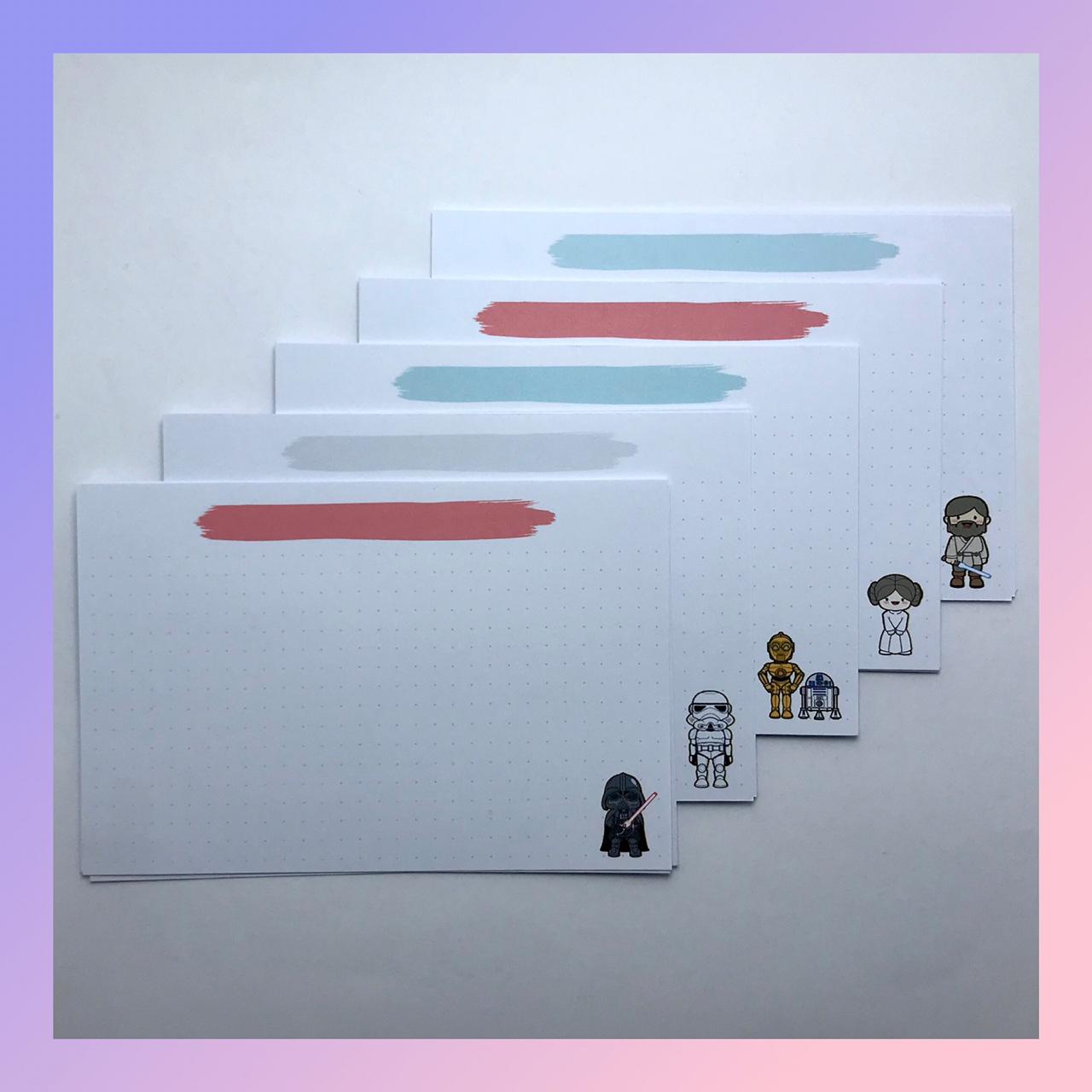 Set de 25 Flashcards Starwars - Frikiados