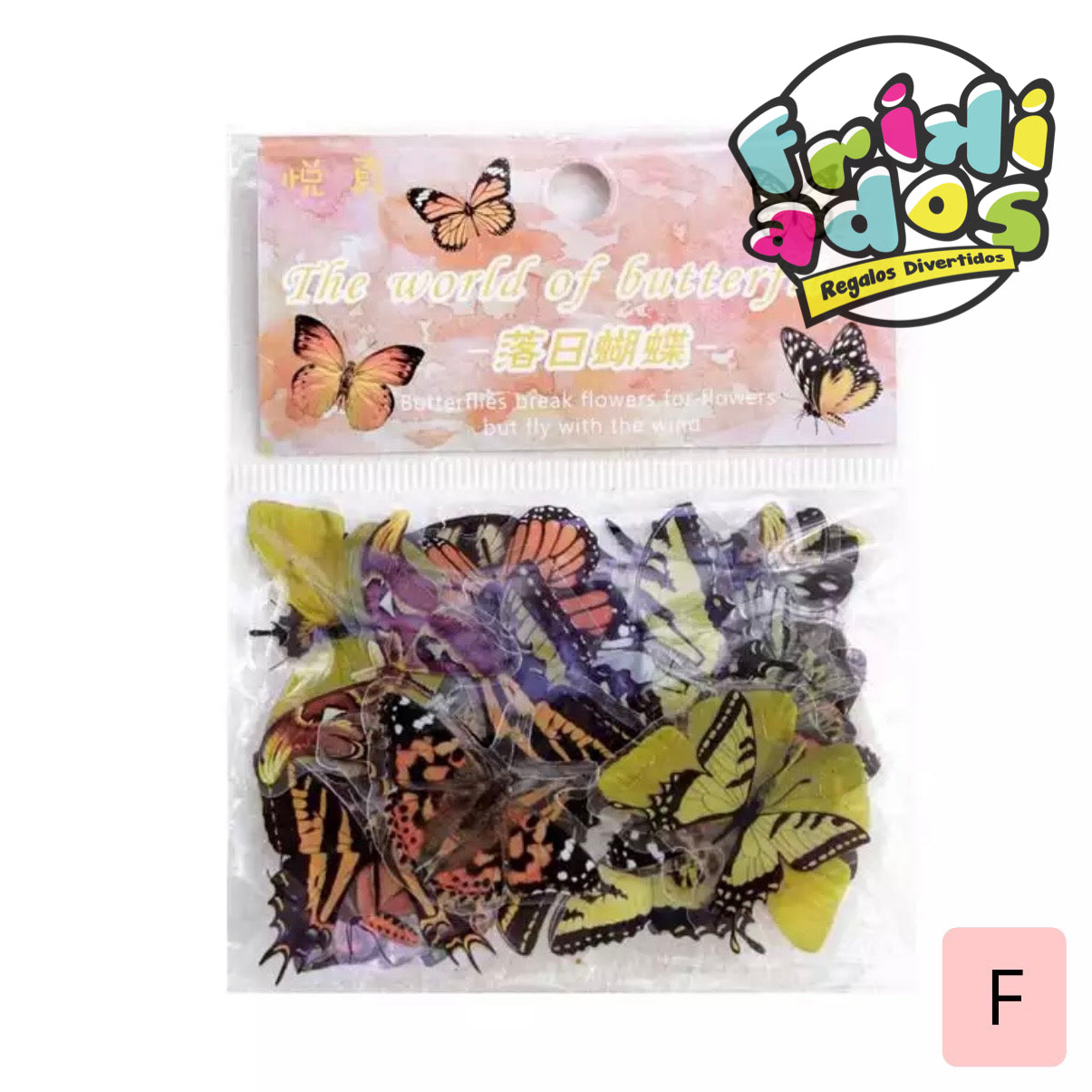 Set 40 Stickers “Mariposas”