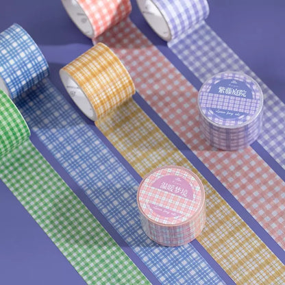 Washi Tape Cuadriculado. 3cmx3M