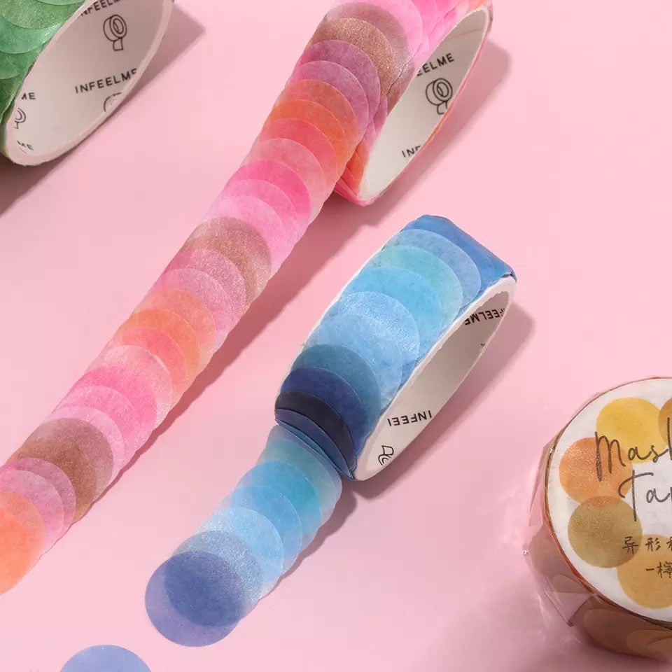 Washi Tape “Círculos”, (100U)