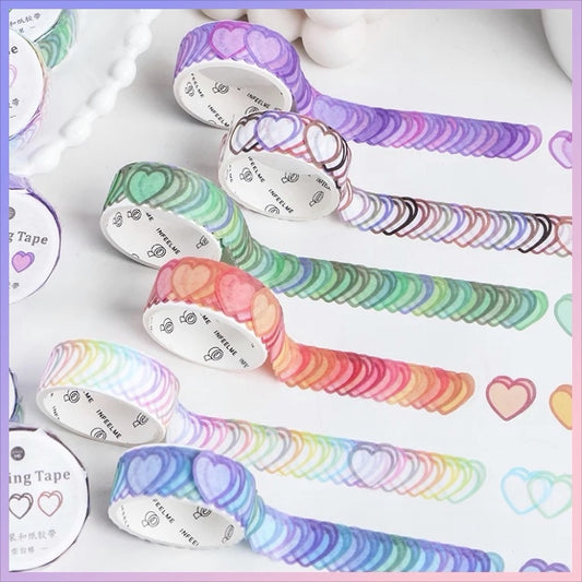 Washi Tape “Corazones” 100 PCS