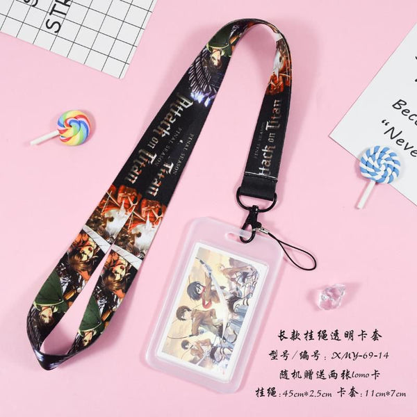 Lanyard + porta credencial + 2 Lomo Cards, 45x2,5cms