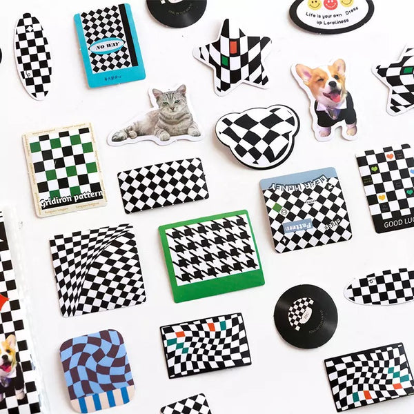 Set 40 Stickers “Patrones Geométricos”
