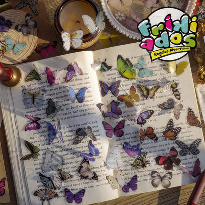 Set 40 Stickers “Mariposas”