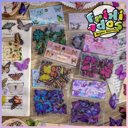 Set 40 Stickers “Mariposas”