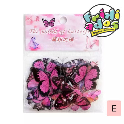 Set 40 Stickers “Mariposas”