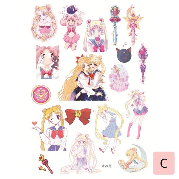 Stickers “Sailor Moon”, para cortar con Cutter